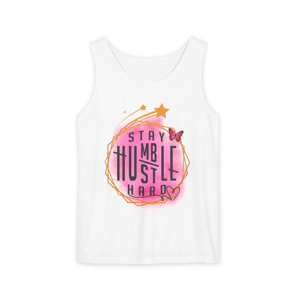 Motivational Tank Top for Active Lifestyle Tank Top Printify White XS