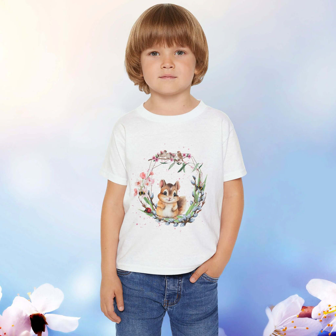 Squirrel Nature Toddler T-shirt Kids clothes Printify