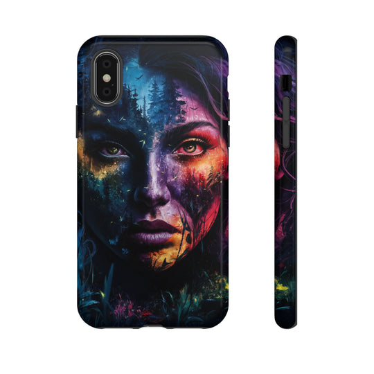 Artistic Portrait Tough Cases Phone Case Printify