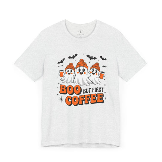 Halloween Tee - Boo but First Coffee