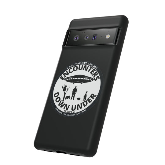 Encounters Down Under Podcast Tough Cases - Protect Your Tech with Podcast Swag Phone Case   