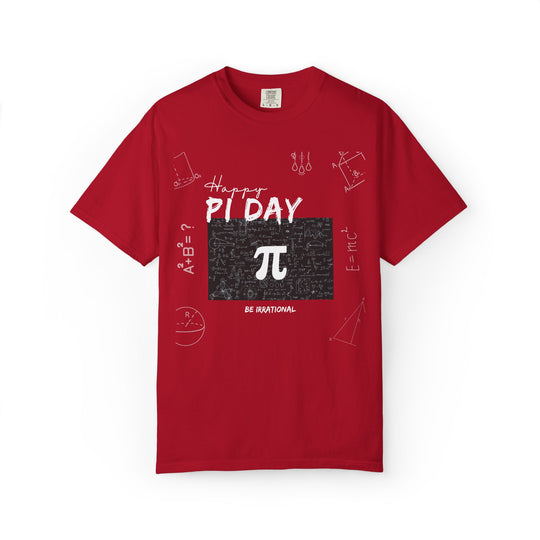Pi Day Unisex T-shirt - Happy Pi Day Shirt T-Shirt Printify Red S