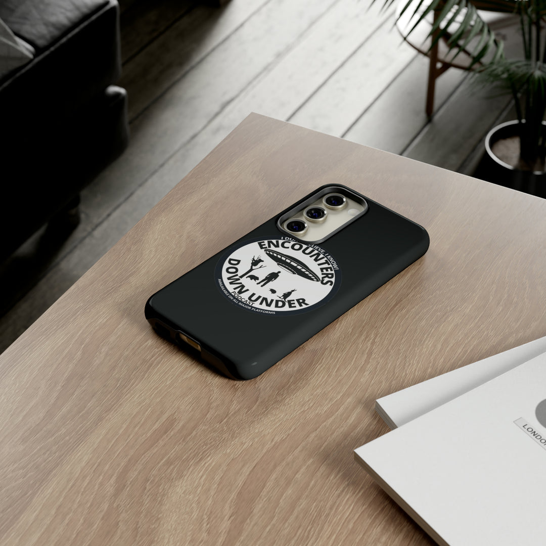 Encounters Down Under Podcast Tough Cases - Protect Your Tech with Podcast Swag Phone Case   