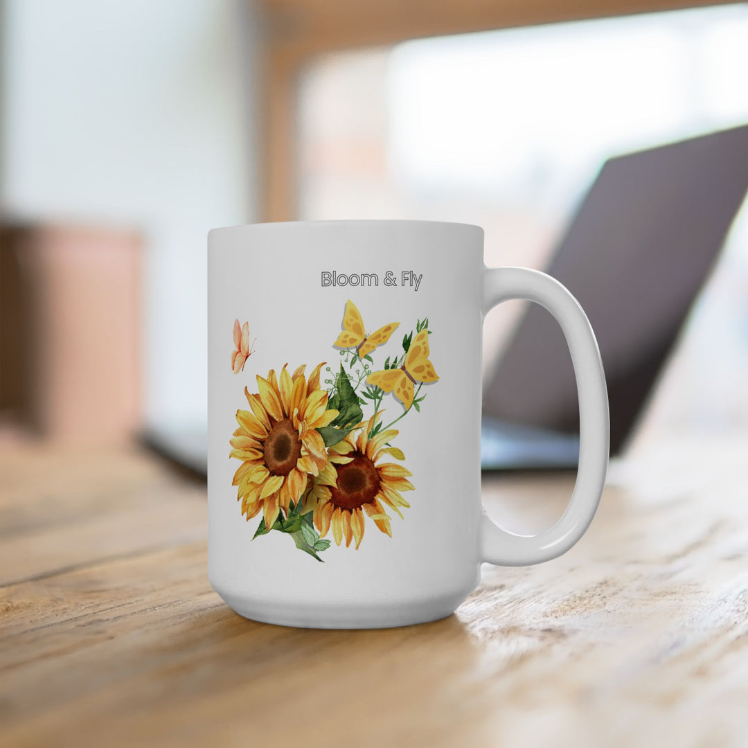 Sunflower Mug Mug Printify