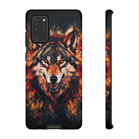 Wolf Tough Cases - Powerful and Vibrant Wolf Phone Case Printify