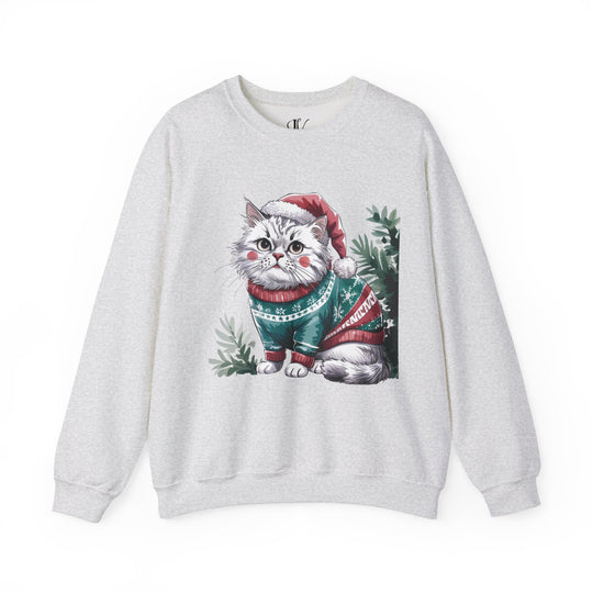 Cat Holiday Sweater Sweatshirt