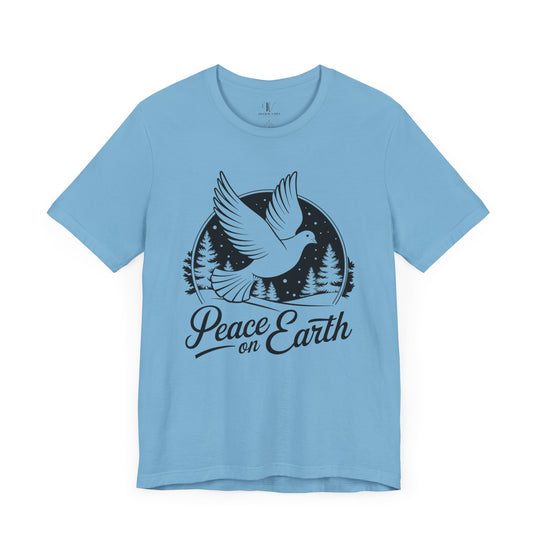 Peace on Earth Unisex Tee - Dove