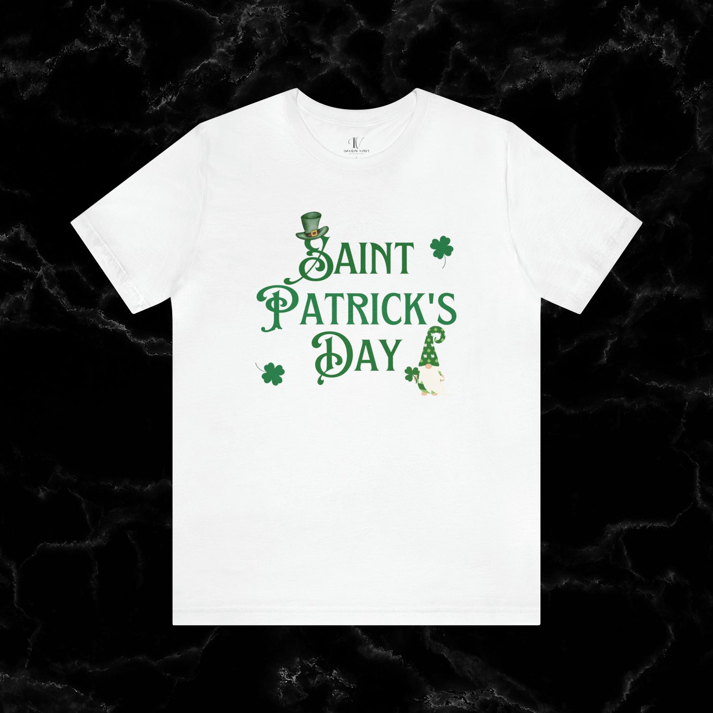Saint Patrick's Day Shirt - St. Paddy's Day Lucky Irish Shamrock Leaf Clover Flag Beer T-Shirt T-Shirt White XS 