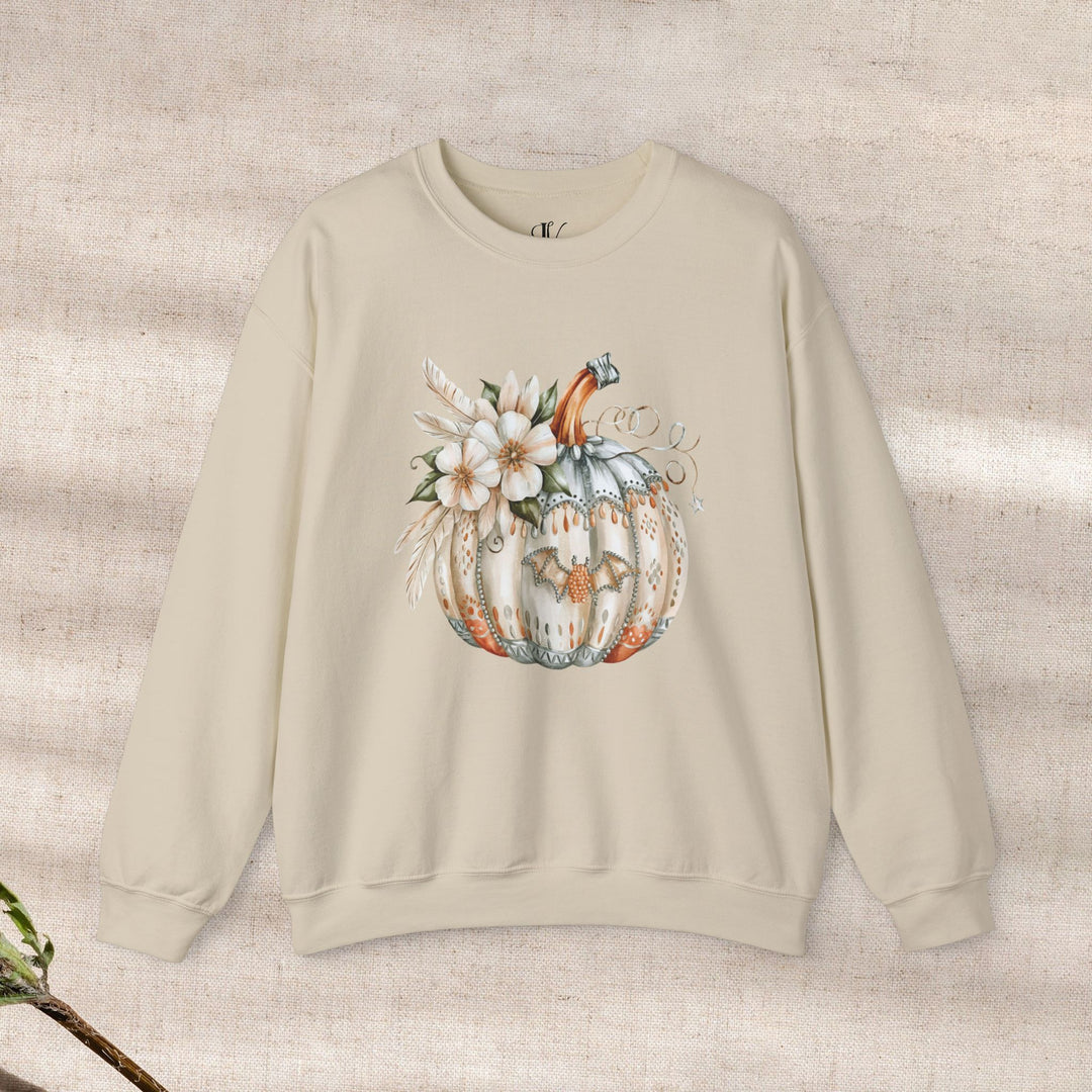 Boho Pumpkin Halloween Sweatshirt