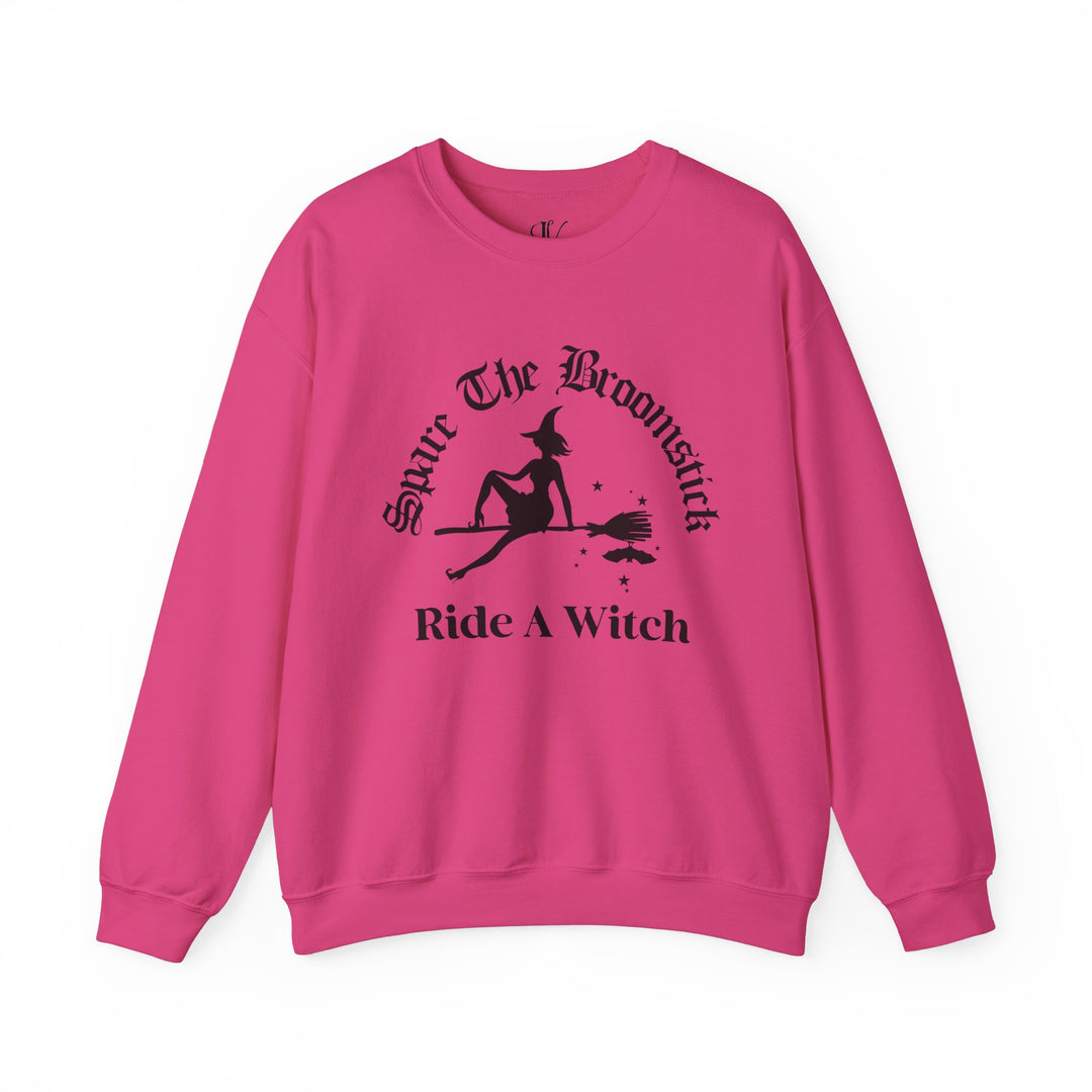 Spare The Broomstick Ride A Witch Halloween Sweatshirt