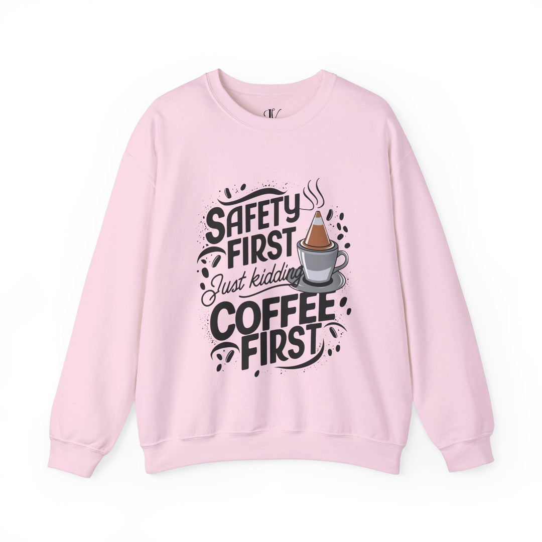 Coffee First Unisex Sweatshirt