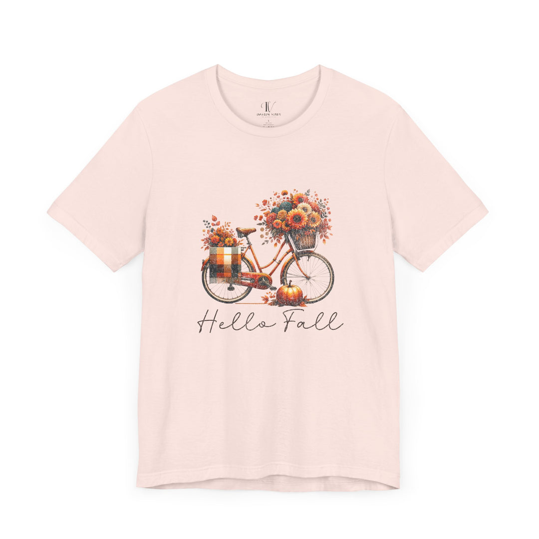 Autumn Bicycle Tee - Hello Fall