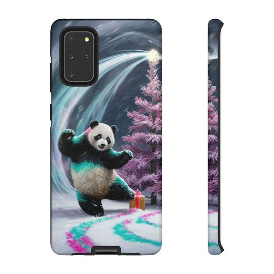 Christmas Panda Tough Case Phone Case Printify