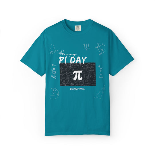 Pi Day Unisex T-shirt - Happy Pi Day Shirt T-Shirt Printify Topaz Blue S