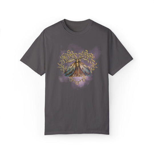 Moth Heart Unisex T-shirt T-Shirt Printify Graphite S