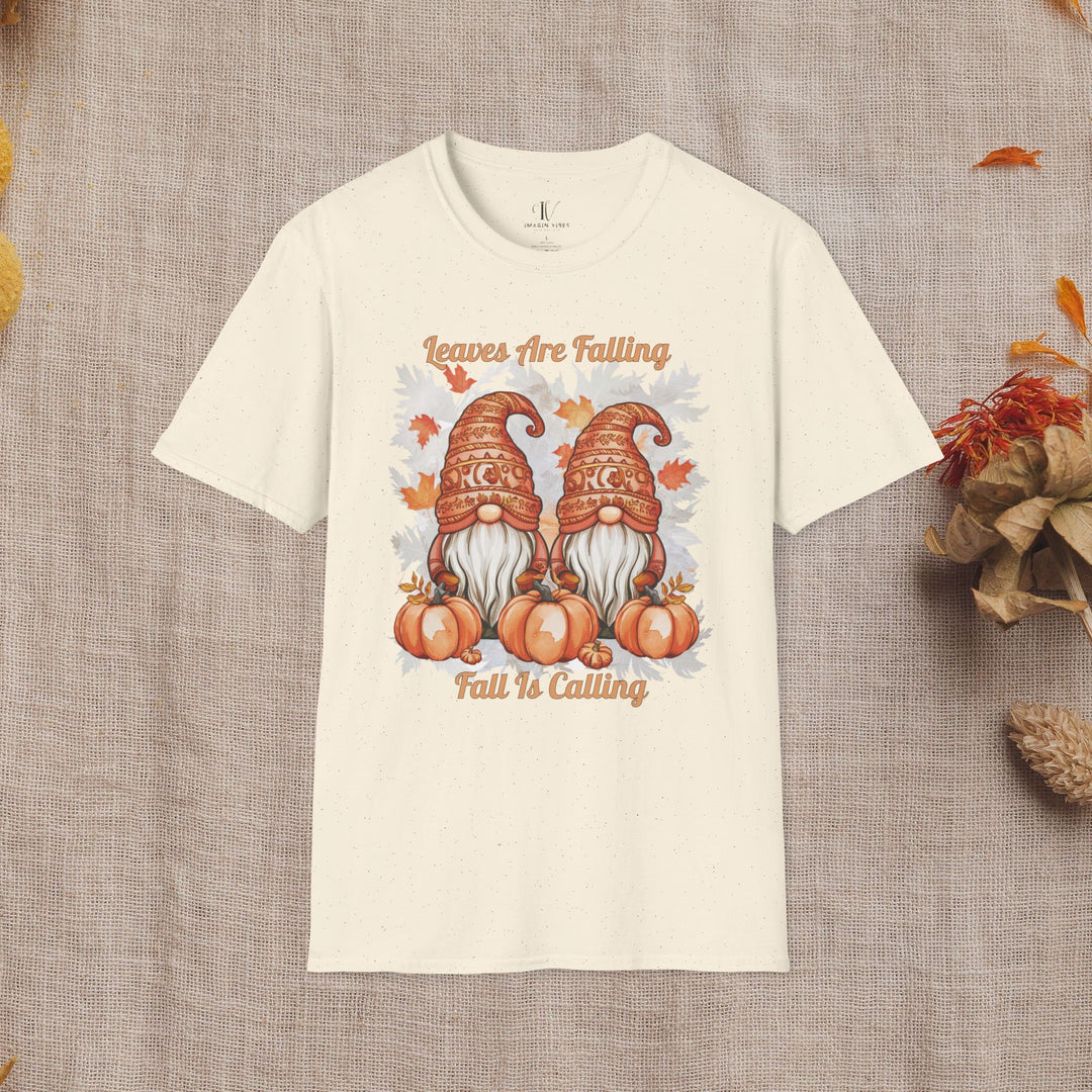 Leaves Are Falling: Fall Gnomes T-Shirt