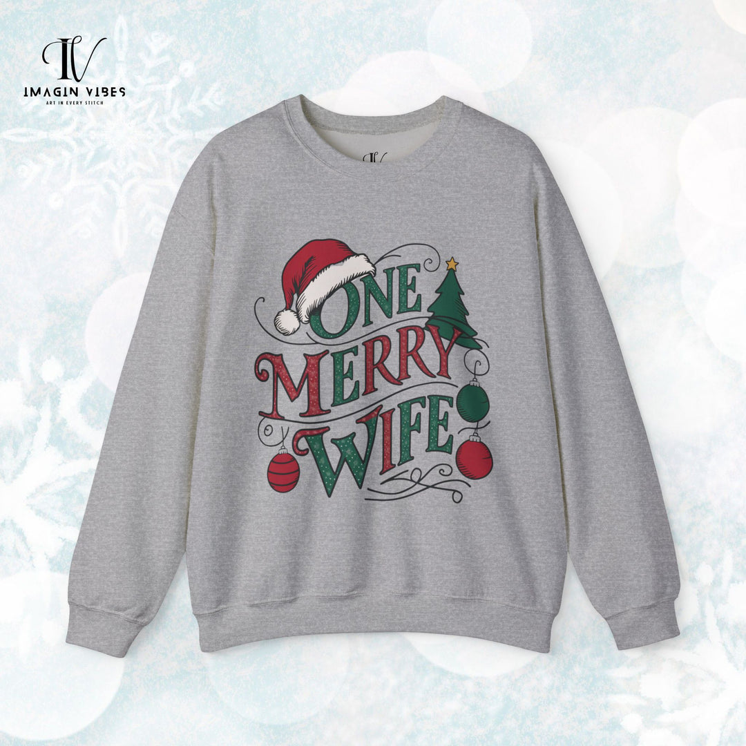 One Merry Wife Christmas Sweatshirt