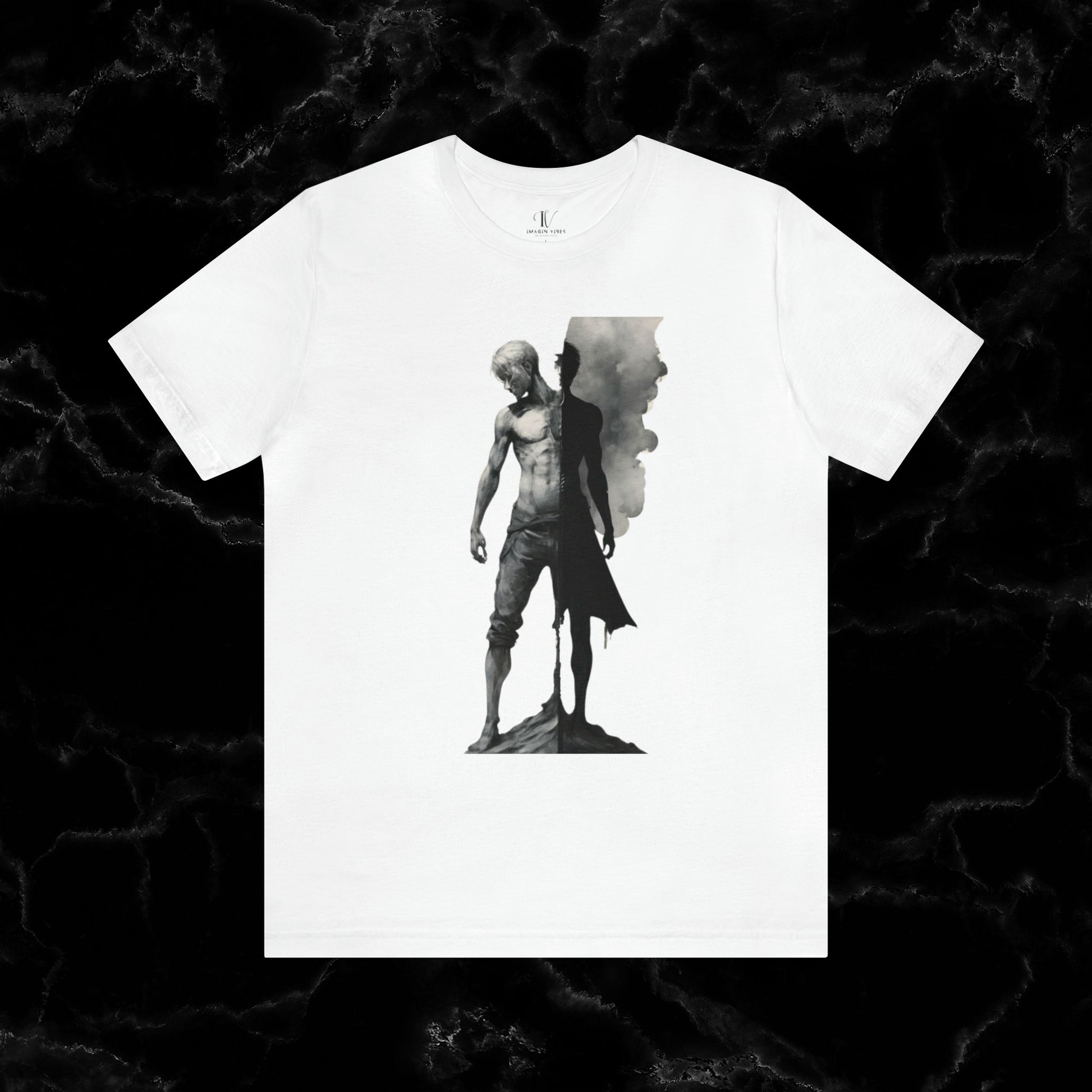 Duality of Soul - Crisp Male Anatomy T-shirt T-Shirt White XS 