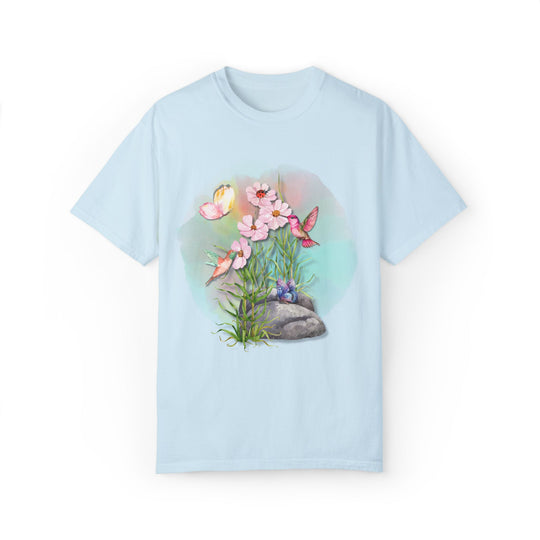 Spring Nature-Inspired Watercolor T-shirt