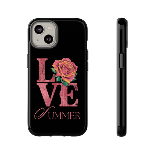 Rose Love Tough Case Phone Case Printify iPhone 14 Glossy