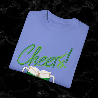 Cheers F**kers Shirt - A Bold Shamrock Statement for Irish Spirits and Good Times T-Shirt   