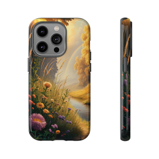 Impressionist Landscape Tough Case Phone Case Printify iPhone 14 Pro Glossy