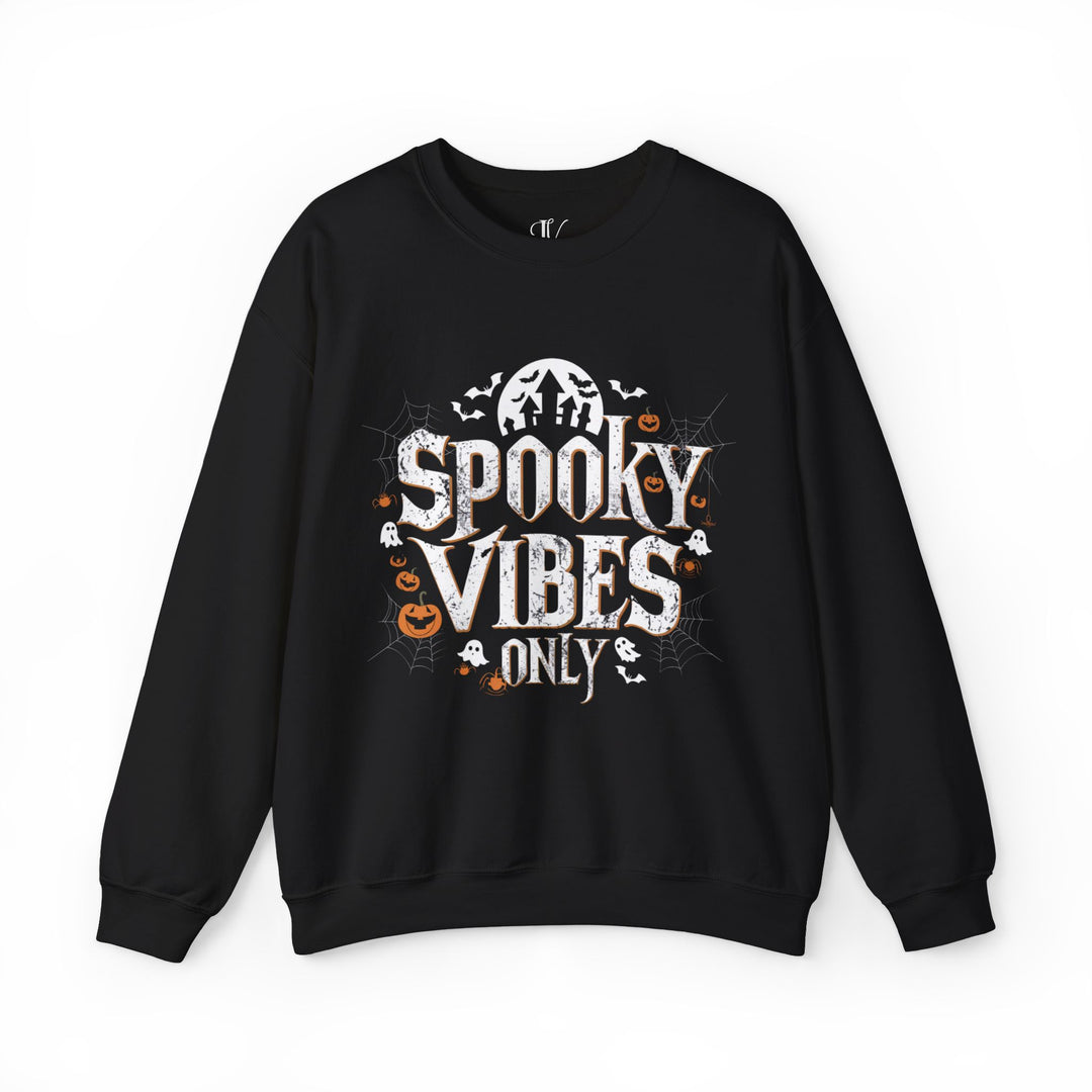 Spooky Vibes Halloween Sweatshirt Sweatshirt Printify
