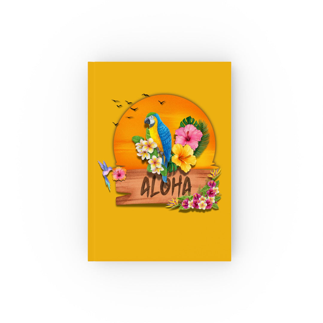 Tropical Aloha Journal Paper products Printify