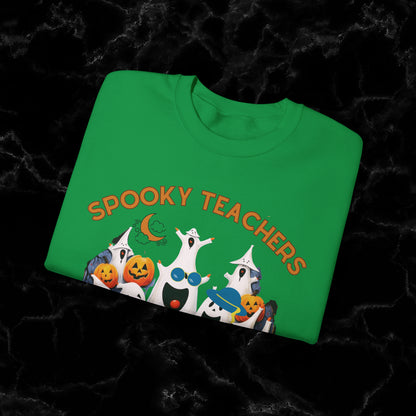 Spooky Teachers Sweatshirt | Feral Halloween | Halloween Fun | Halloween Spooky Sweatshirt - Get into the Halloween Spirit with Fun and Feral Style in this Spooky Sweatshirt for Teachers Sweatshirt   