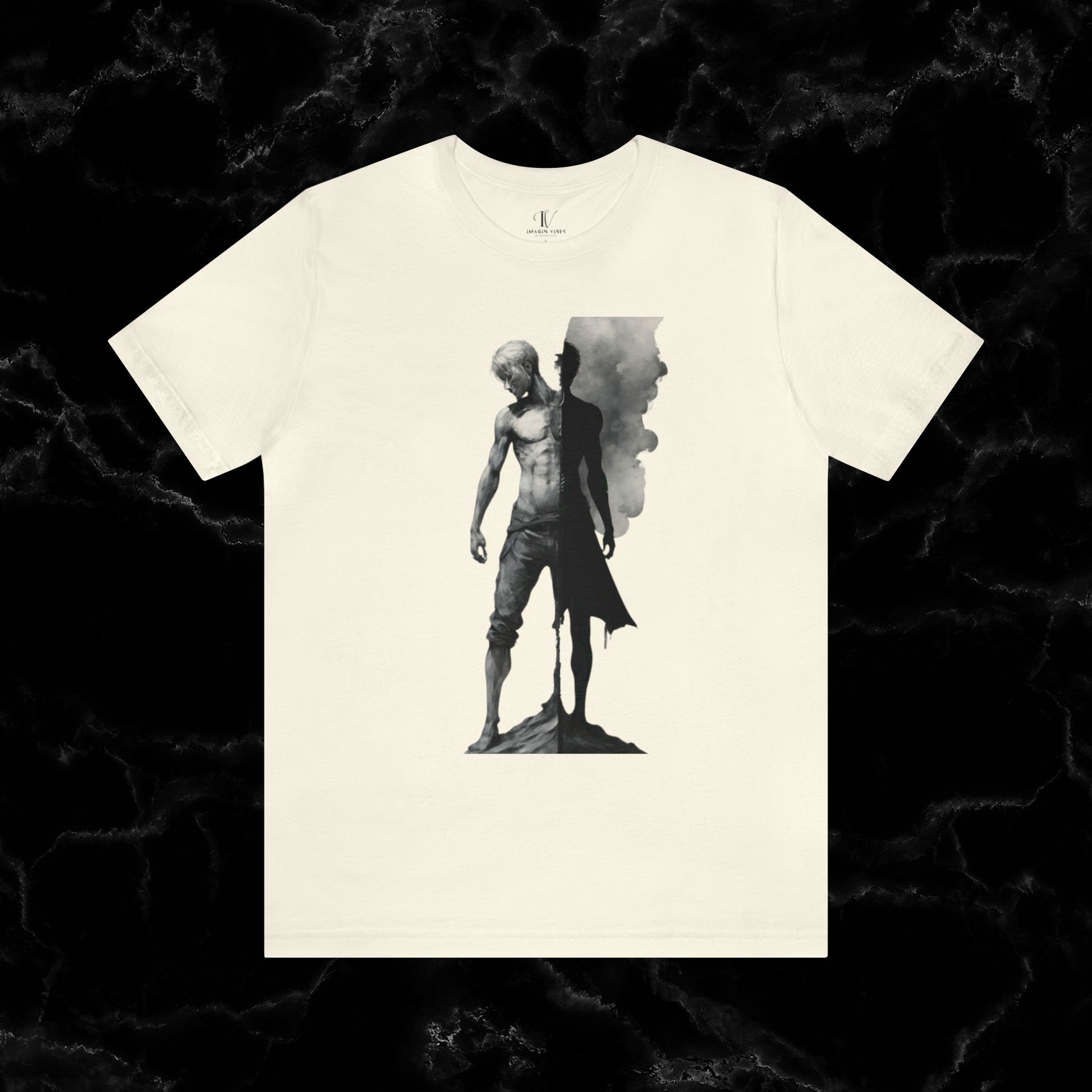 Duality of Soul - Crisp Male Anatomy T-shirt T-Shirt Natural XS 