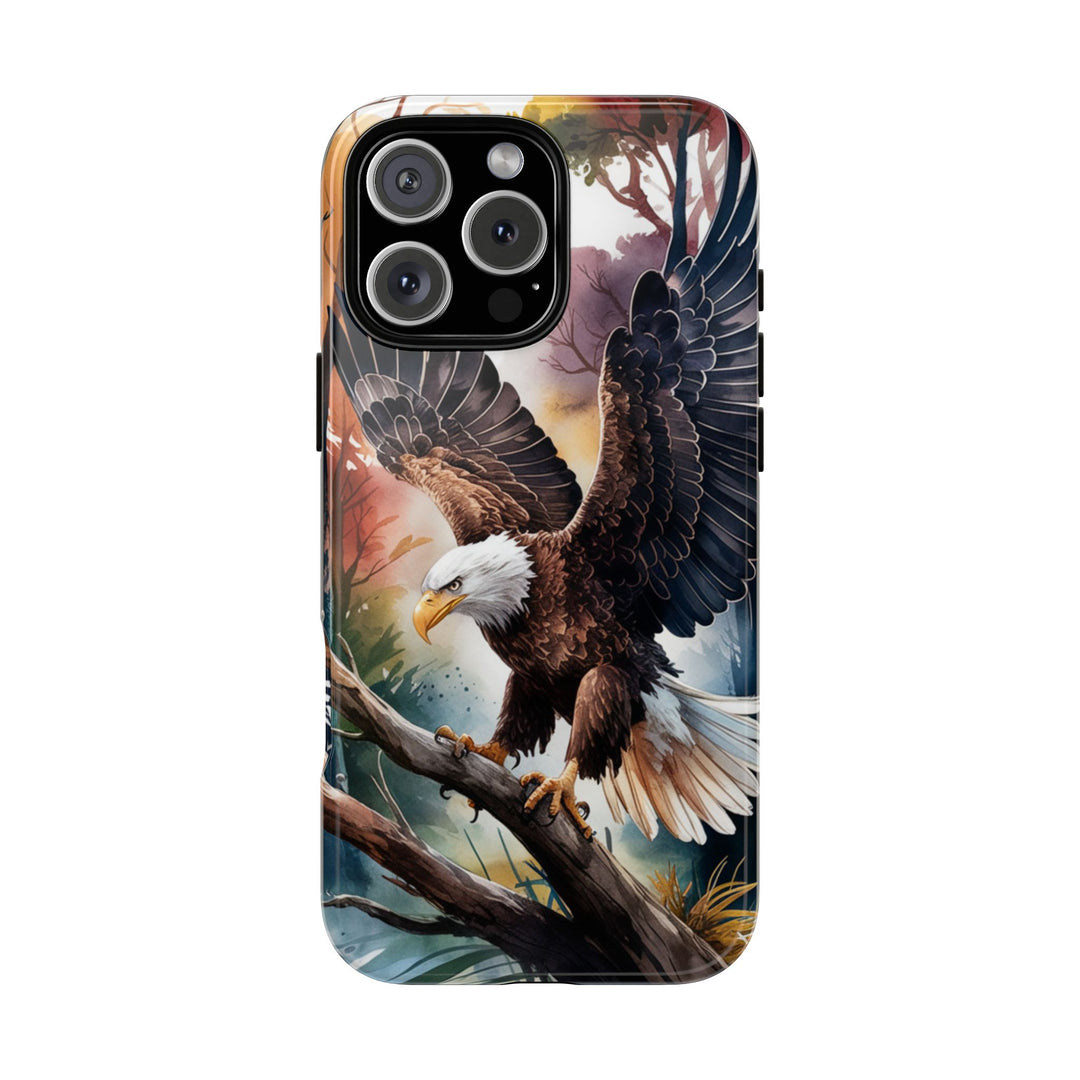 Eagle Tough Cases - Majestic Bald Eagle Patriotic Phone Case Printify