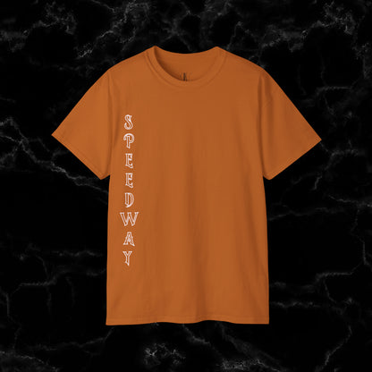 Sidecar Motorcycle Tee - 3 Wheels, 1000cc, 2 Gears | Unisex Sidecar T-Shirt with Front and Back Design T-Shirt Texas Orange S 