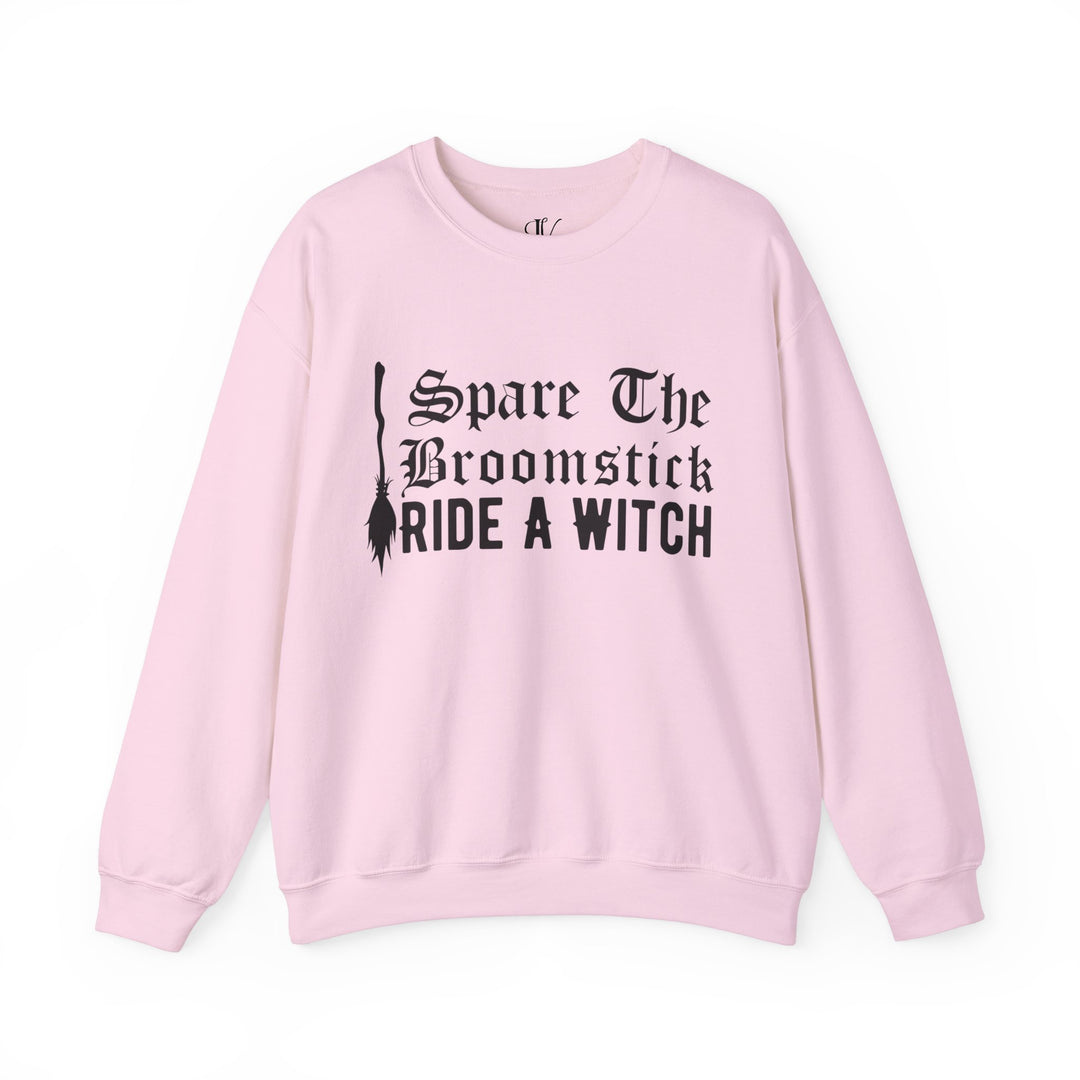 Halloween Witch Broomstick Sweatshirt