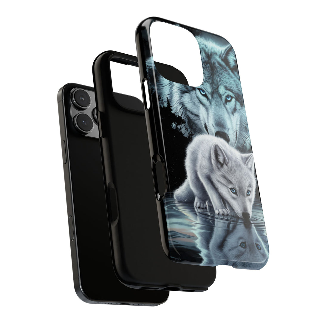 Wolf Tough Cases - Mystical Starry Night Dark Academia Phone Case Printify