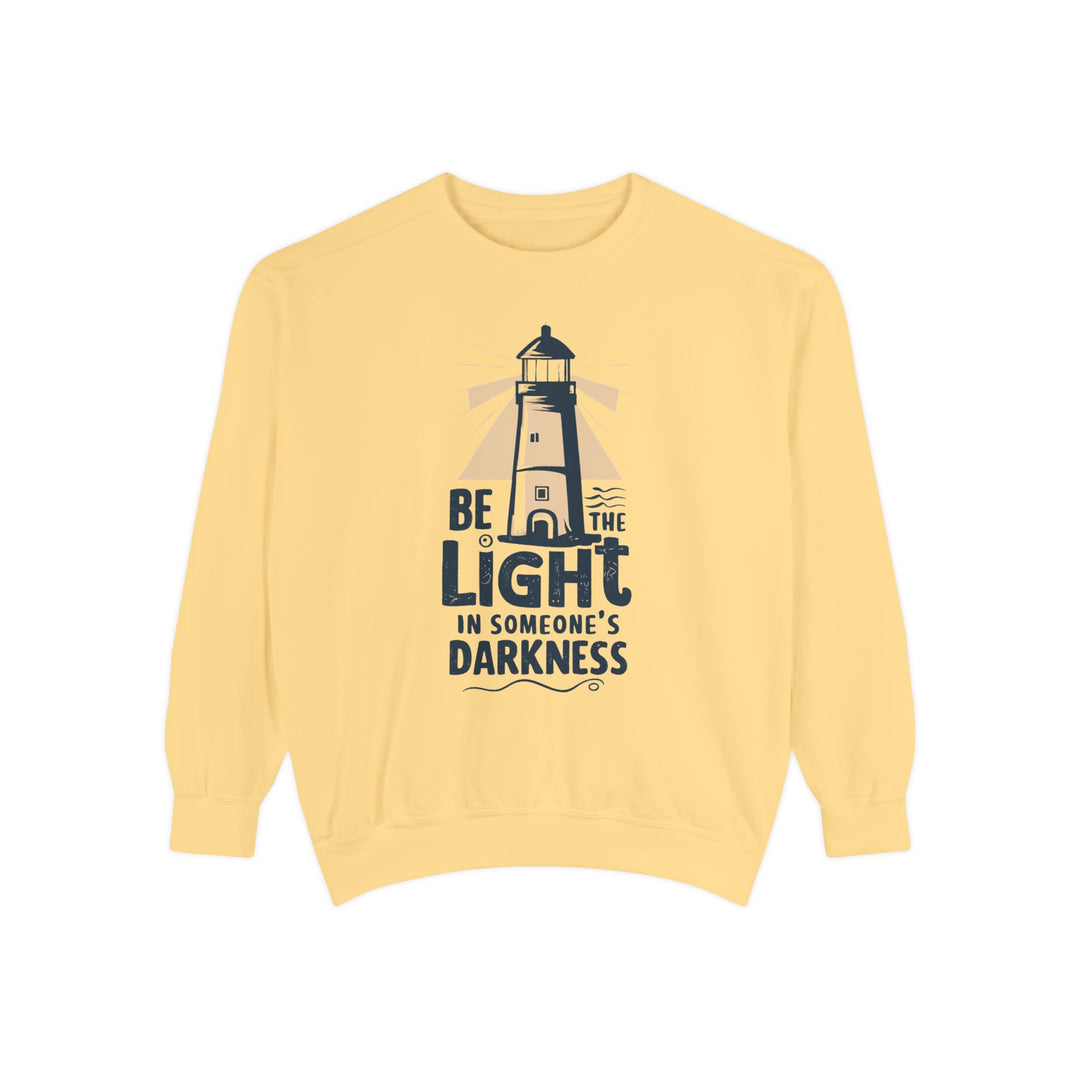 Lightkeeper Sweatshirt - Be the Light in Someone's Darkness Sweatshirt Printify Butter S