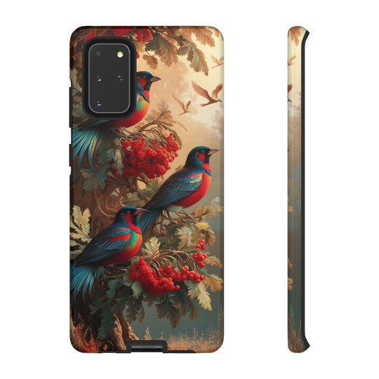 Phone Cases Vintage Nature-Inspired Elegant Birds Phone Case Printify