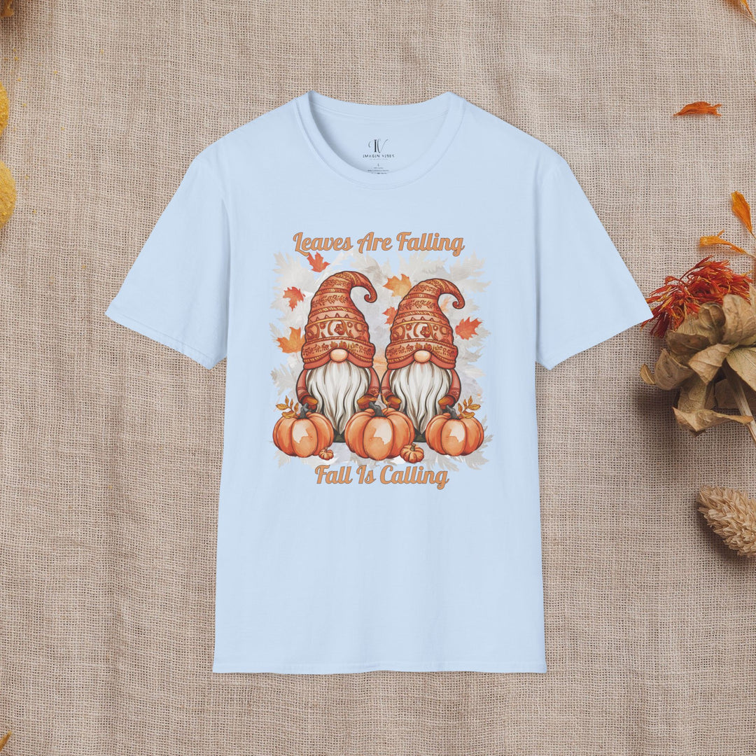 Leaves Are Falling: Fall Gnomes T-Shirt