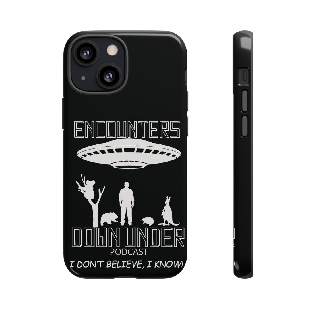 Encounters Down Under Podcast Tough Cases - Protect Your Tech Phone Case iPhone 13 Mini Glossy 