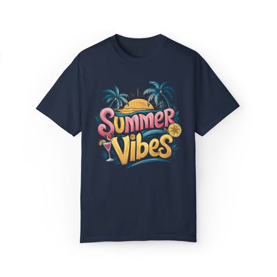 Summer Vibes T-Shirt T-Shirt Printify Navy S