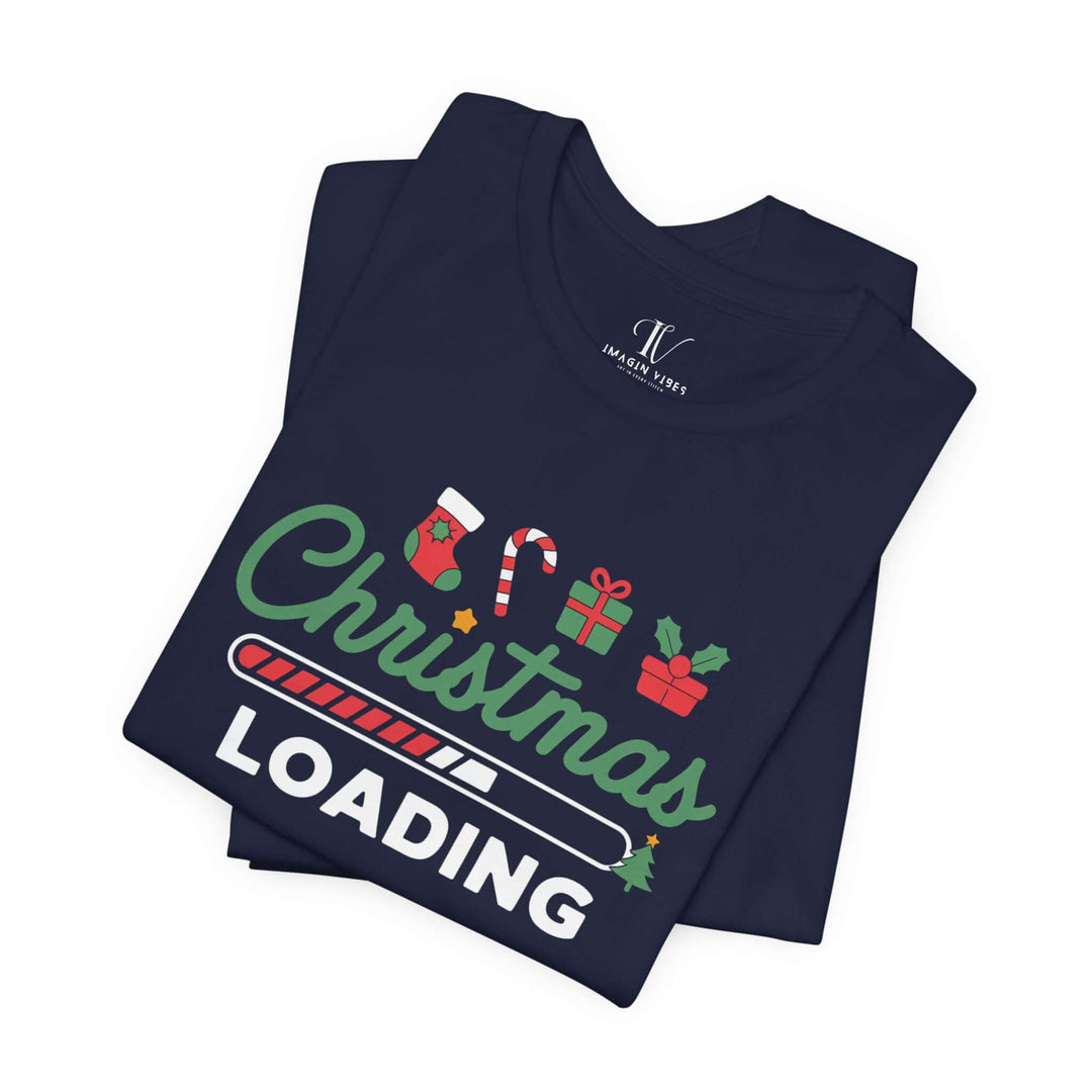 Christmas Loading Unisex Tee T-Shirt Printify