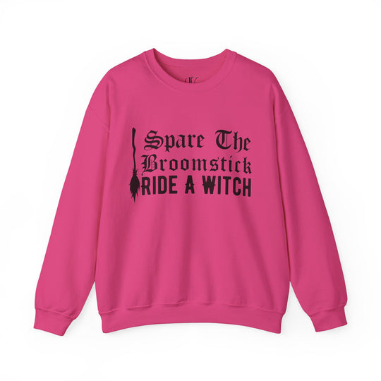 Halloween Witch Broomstick Sweatshirt