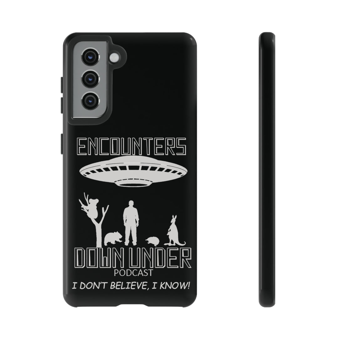 Encounters Down Under Podcast Tough Cases - Protect Your Tech Phone Case Samsung Galaxy S21 Glossy 