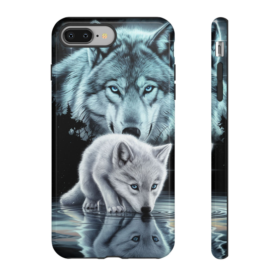 Wolf Tough Cases - Mystical Starry Night Dark Academia Phone Case Printify