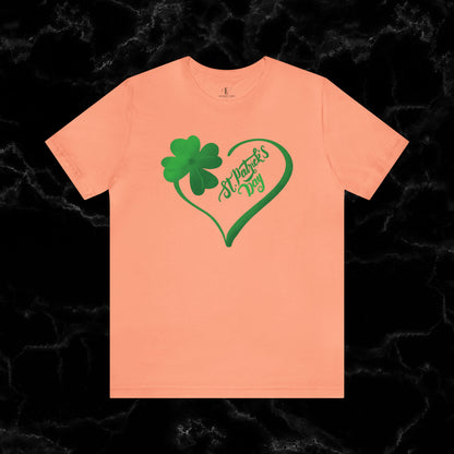 Lucky Saint Patrick's Day Shirt - St. Paddy's Day Lucky Irish Shamrock Leaf Clover Flag Beer T-Shirt T-Shirt Sunset XS 