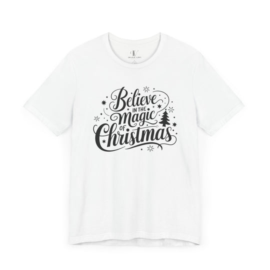 Christmas Magic Calligraphy Tee