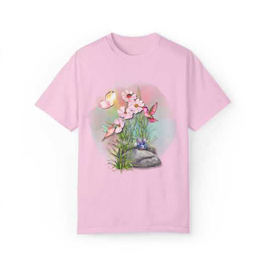 Spring Nature-Inspired Watercolor T-shirt