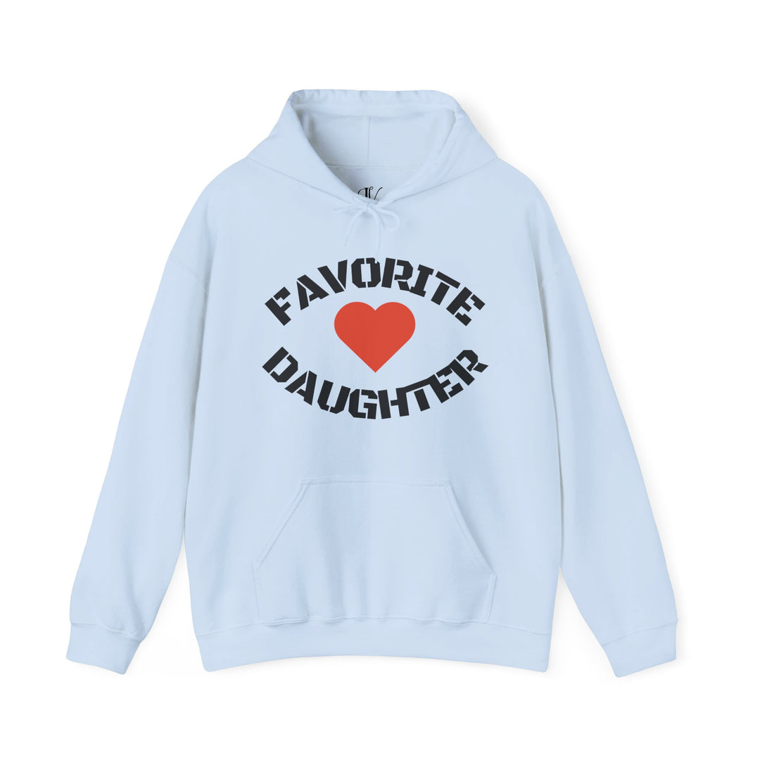 Favorite Daughter Hoodie Hoodie Printify Light Blue S