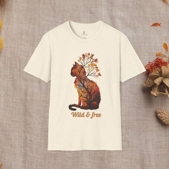 Wild & Free: Feline Fall T-Shirt