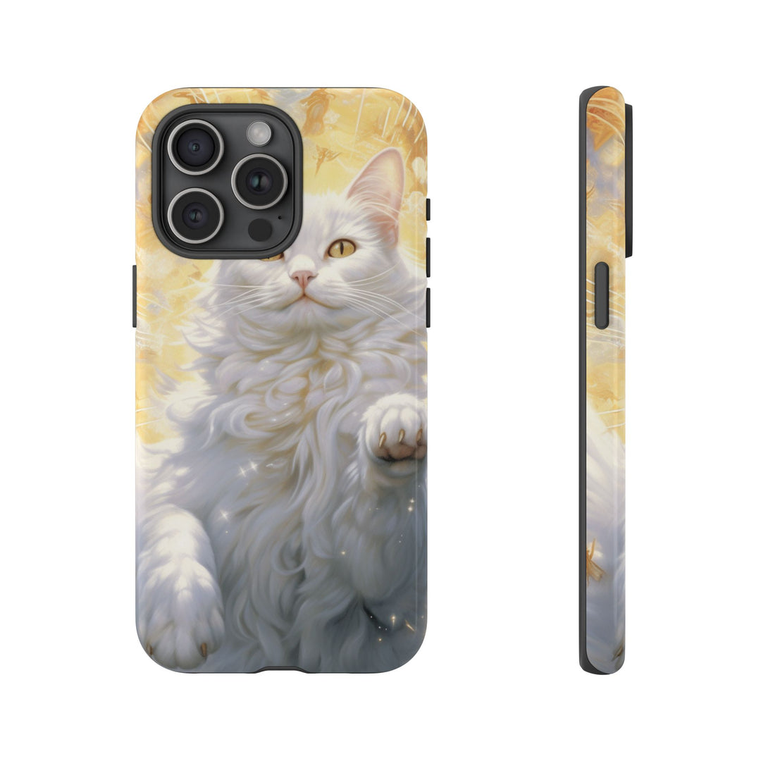 Phone Case - Divine Feline Cat Phone Case Printify iPhone 15 Pro Max Glossy