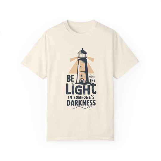 Lighthouse Inspirational Tee T-Shirt Printify Ivory S